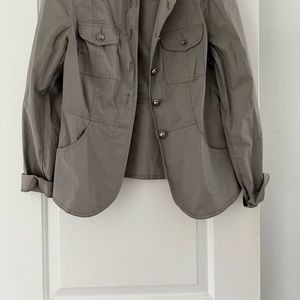 Light gray cotton jacket by INC